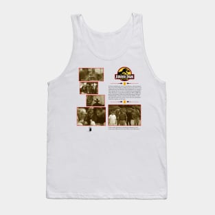 Jurassic Park Synopsis Design Tank Top